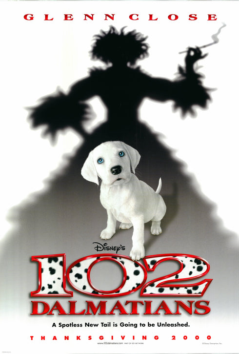 102 dalmatians 2000 advanced sheet poster rolled double sided